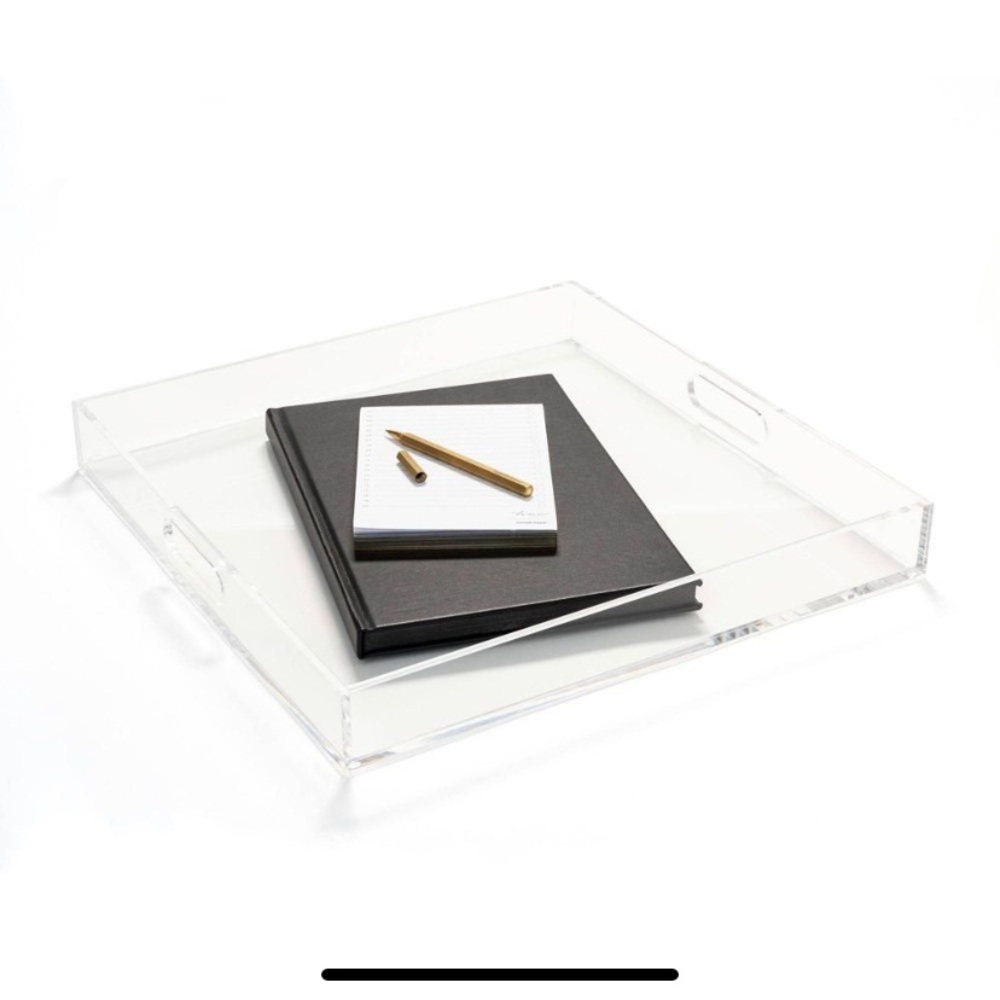 NEW Russell & Hazel Clear Acrylic Tray